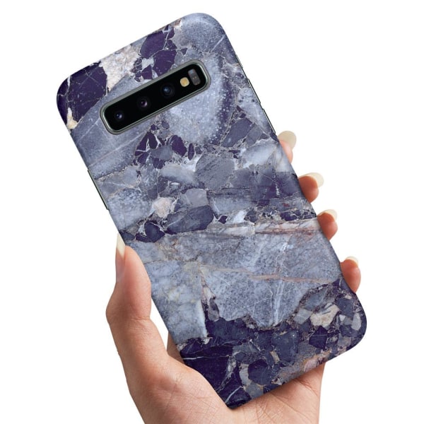Samsung Galaxy S10 - Deksel/Mobildeksel Marmor Multicolor