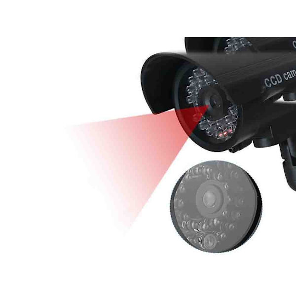 Fejk Övervakningskamera - Dummy Kamera med LED