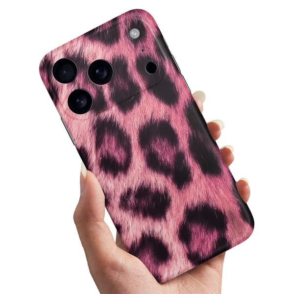 Kuoret / Suojakuoret iPhone 17 / 18 Pro Max - Pink Leopard