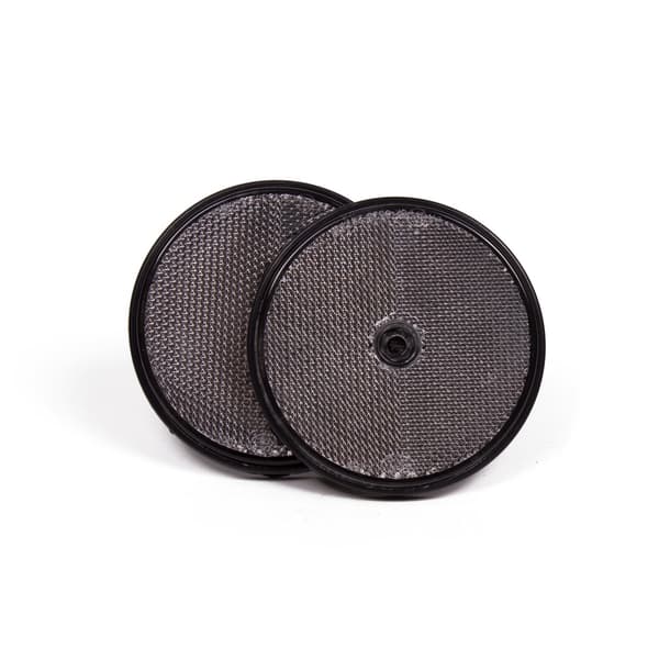 Reflektor rund vit 85 mm 2 st E4
