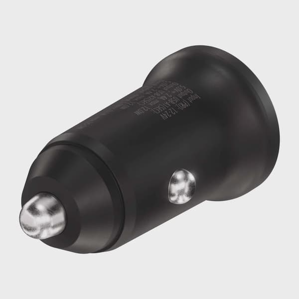 X2O 2x12W dubbel billaddare USB-A/A svart