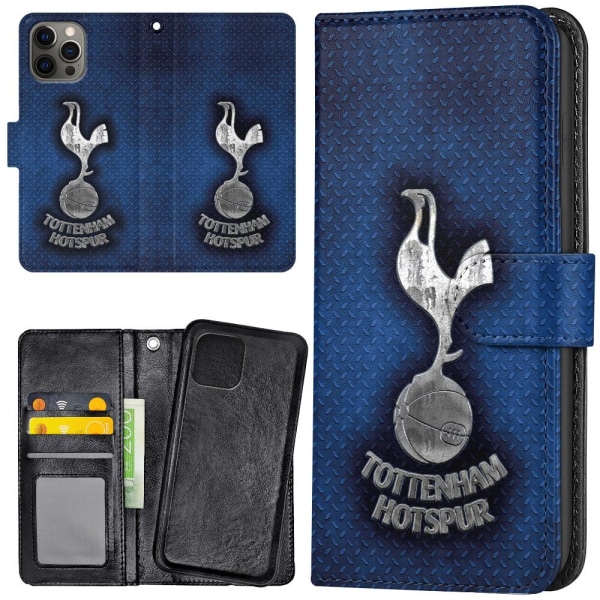 iPhone 12 Pro Max - Plånboksfodral/Skal Tottenham multifärg
