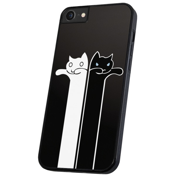 iPhone 6/7/8 Plus - Deksel/Mobildeksel Avlange Katter