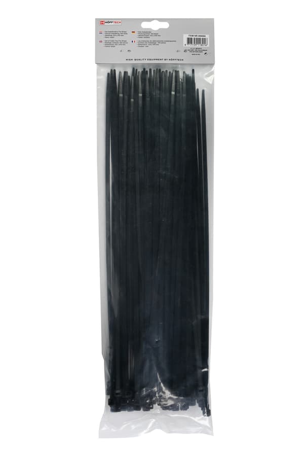 Kabelband 4.8 x 380 mm 100 st svart