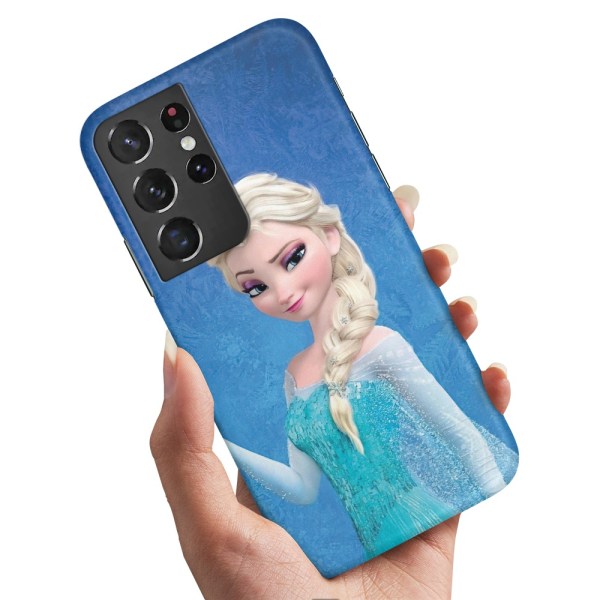 Samsung Galaxy S21 Ultra - Cover/Mobilcover Frozen Elsa