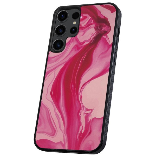 Samsung Galaxy S22 Ultra - Cover/Mobilcover Marmor Multicolor