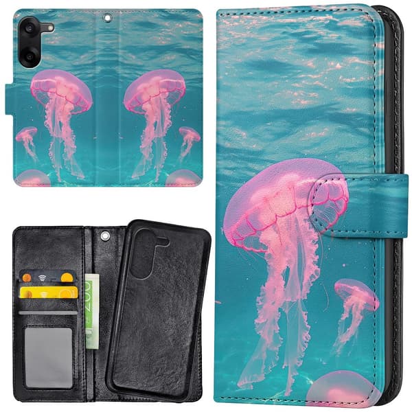 OnePlus Nord CE5 - Lommebok Deksel Jellyfish