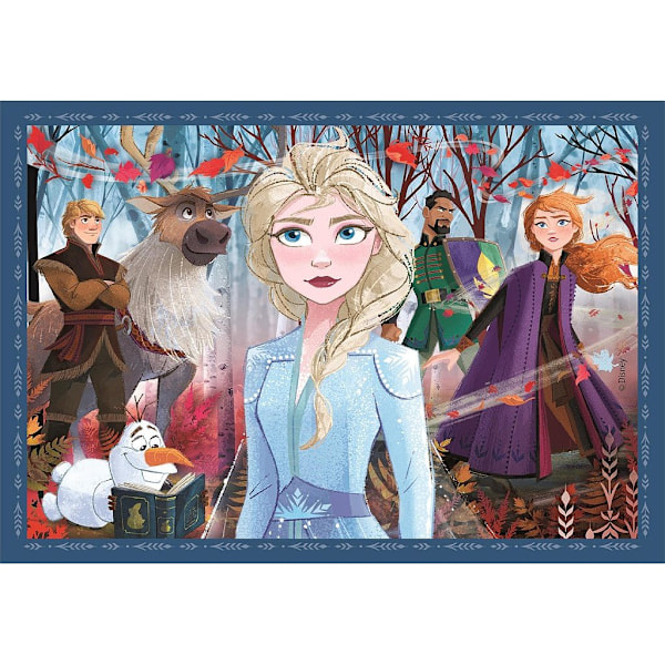 Disney Frozen 4-i-1 pussel av Clementoni