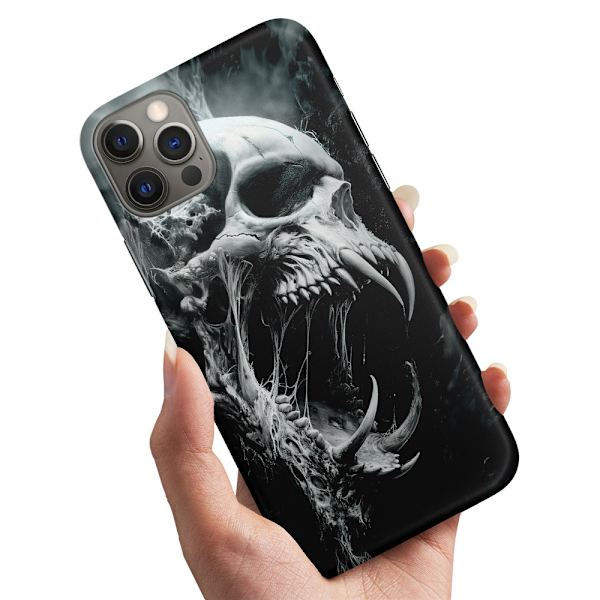 iPhone 12 Pro Max - Deksel/Mobildeksel Skull