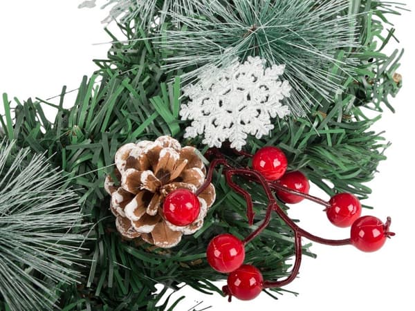 Juldekorationer krans - Dörr- och väggdekoration till jul