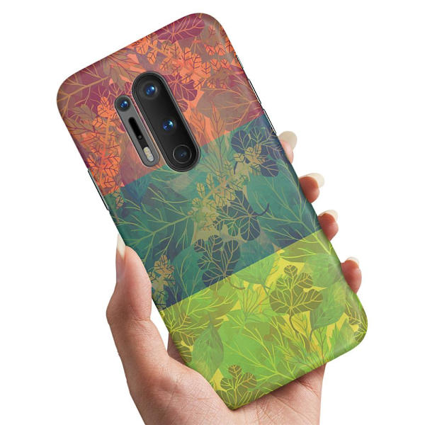 Deksel / Mobildeksel til OnePlus 8 Pro - Løvmønster