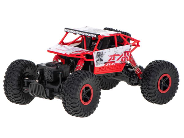 Radiostyrd Off-Road Bil / 1:18 Crawler - RC Red