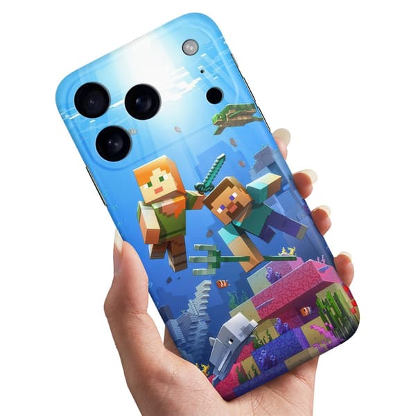 Deksel / Mobildeksel til iPhone 17 Pro - Minecraft