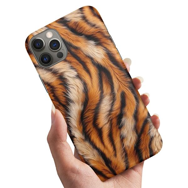 Deksel / Mobildeksel til iPhone 12 / 12 Pro - Tiger
