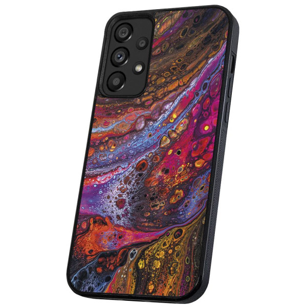 Samsung Galaxy A53 5G - Deksel/Mobildeksel Psykedelisk Multicolor