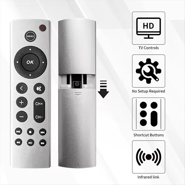 Universell TV Kontroll för Apple TV
