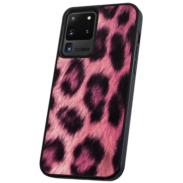 Samsung Galaxy S20 Ultra - Deksel/Mobildeksel Pink Leopard