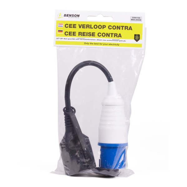 CEE-adapter 0,35 m
