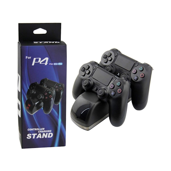 Laddstation för PS4 - Laddare Handkontroll / Playstation Kontroll