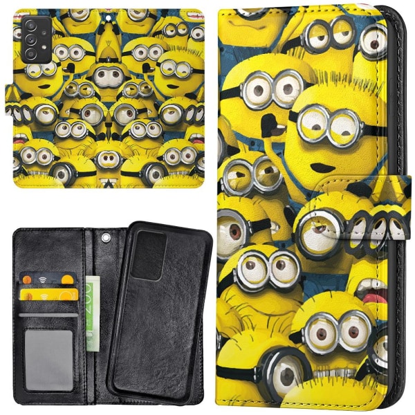 Samsung Galaxy A52/A52s 5G - Lommebok Deksel Minions Multicolor 81b0 |  Multicolor | 150 | Fyndiq