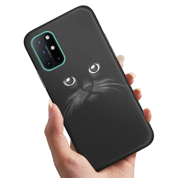 Skal / Mobilskal till OnePlus 8T - Svart Katt