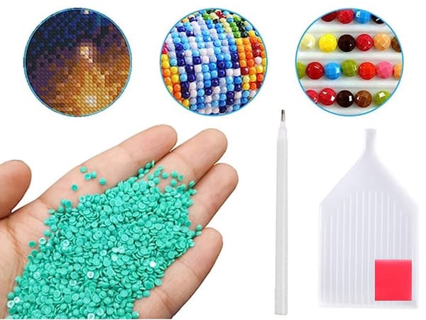 Diamantbroderi renjuluppsättning 5d
