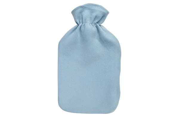 Värmeflaska med fleeceöverdrag 2 liter