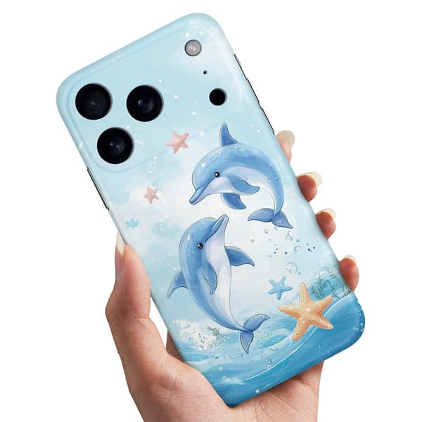 Deksel / Mobildeksel til iPhone 17 Pro - Dolphins
