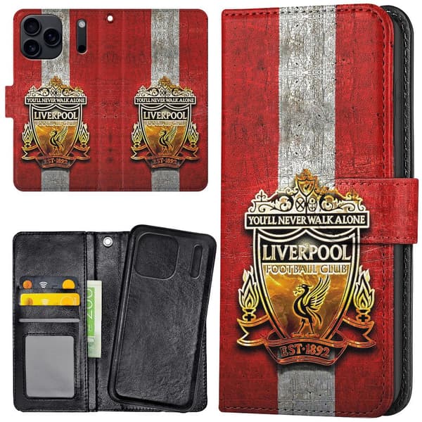 iPhone 17 Pro / 18 Pro - Lompakkokotelo/Kuoret Liverpool