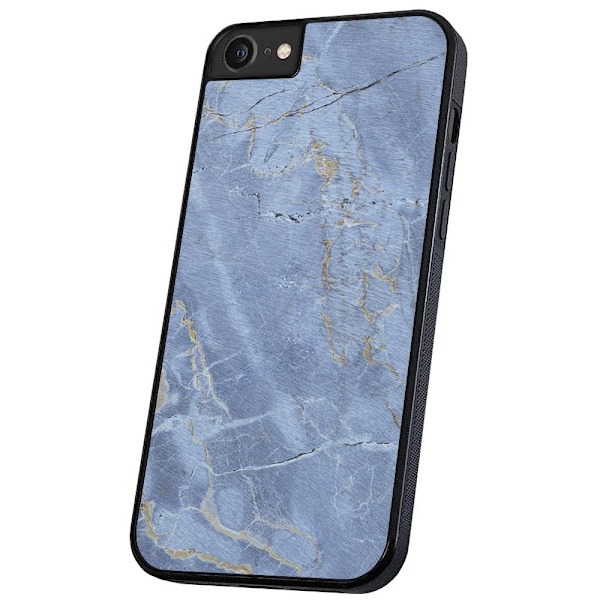 iPhone 16e/17e - Deksel/Mobildeksel Marmor