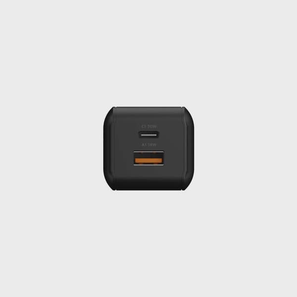 Xtorm 70W GaN3 NextGen Hemladdare USB-C/C/A GRS Svart