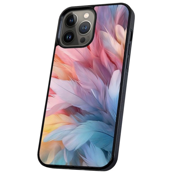 iPhone 14 Pro Max - Deksel/Mobildeksel Feathers