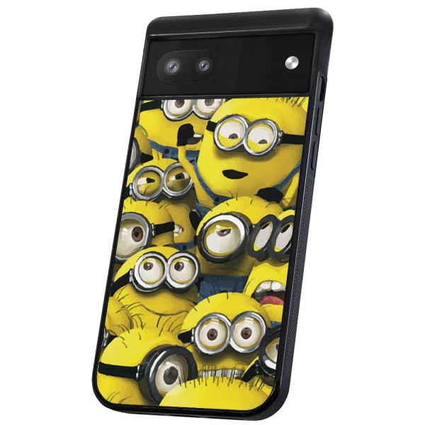 Google Pixel 6A - Cover/Mobilcover Minions