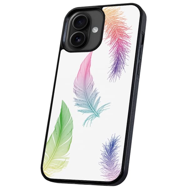 iPhone 16 Plus - Deksel/Mobildeksel Fjær