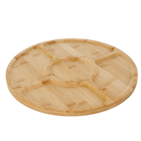 Roterande Serveringsbricka / Serveringsfat - Bambu