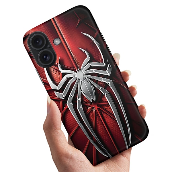 iPhone 16 Plus - Deksel/Mobildeksel Spiderman