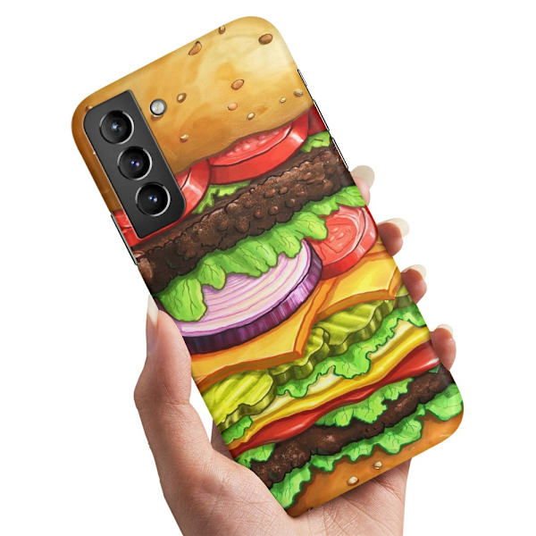 Deksel / Mobildeksel til Samsung Galaxy S22 Plus - Hamburger
