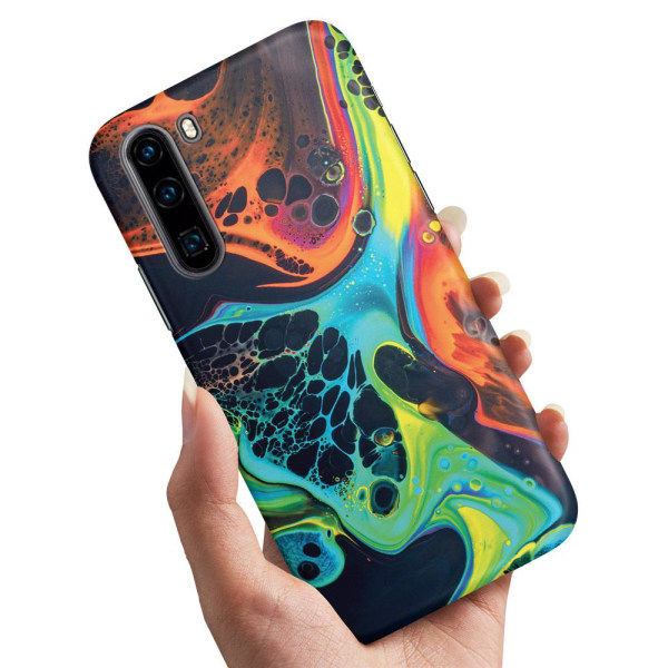 OnePlus Nord - Cover/Mobilcover Marmor Multicolor