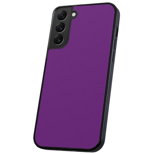 Samsung Galaxy S22 Plus - Deksel/Mobildeksel Lilla Purple