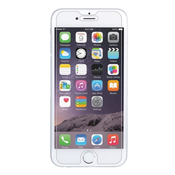 2 stk iPhone 7/8 Plus - Skærmbeskytter Hærdet glas Transparent