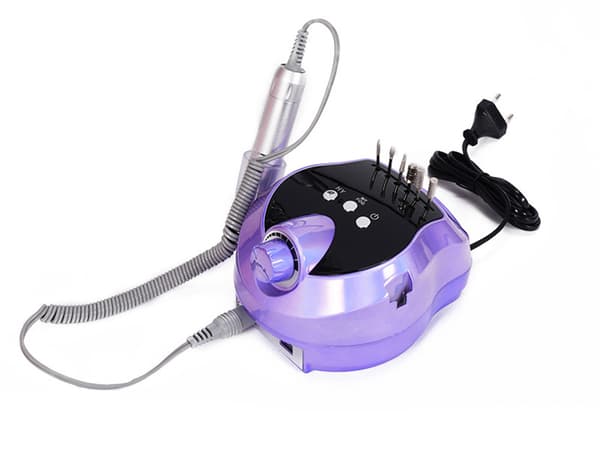 Nagelfil elektrisk 80W set Purple