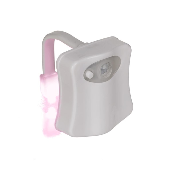 Toalettlampa med Rörelsesensor / Nattlampa - Lyser upp toaletten multifärg