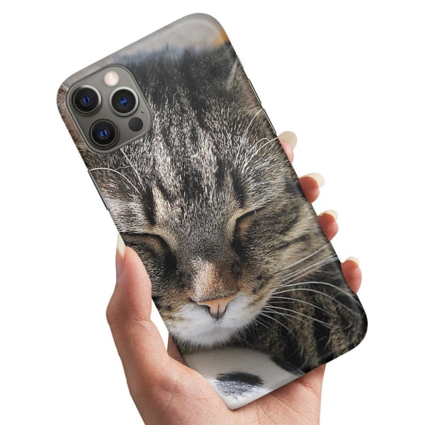 iPhone 13 Pro - Deksel/Mobildeksel Sovende Katt