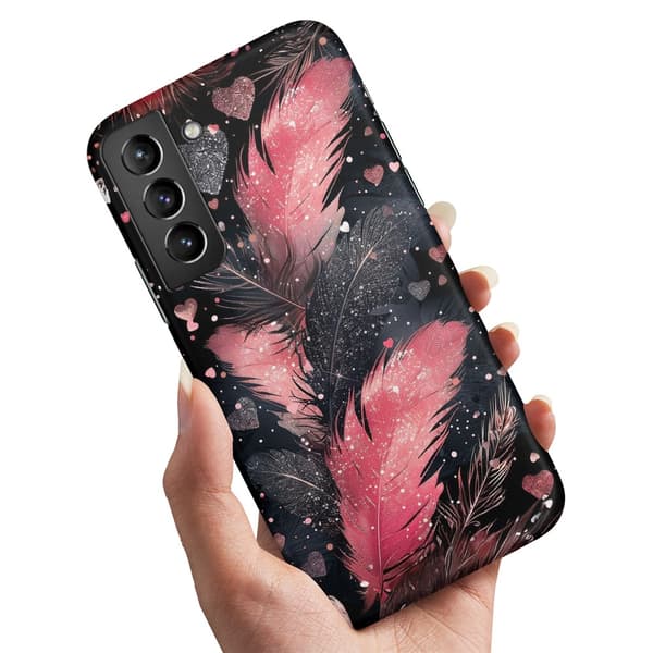 Deksel / Mobildeksel til Samsung Galaxy S21 - Feathers