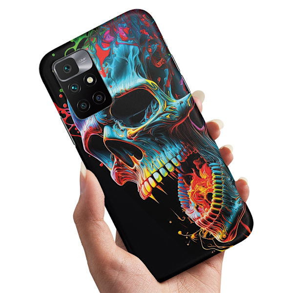 Xiaomi Redmi 10/2022 - Deksel/Mobildeksel Skull