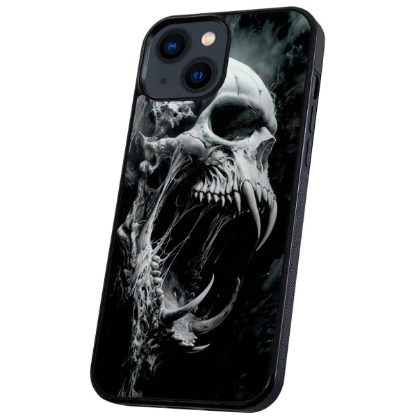 iPhone 14/15 Plus - Skal/Mobilskal Skull