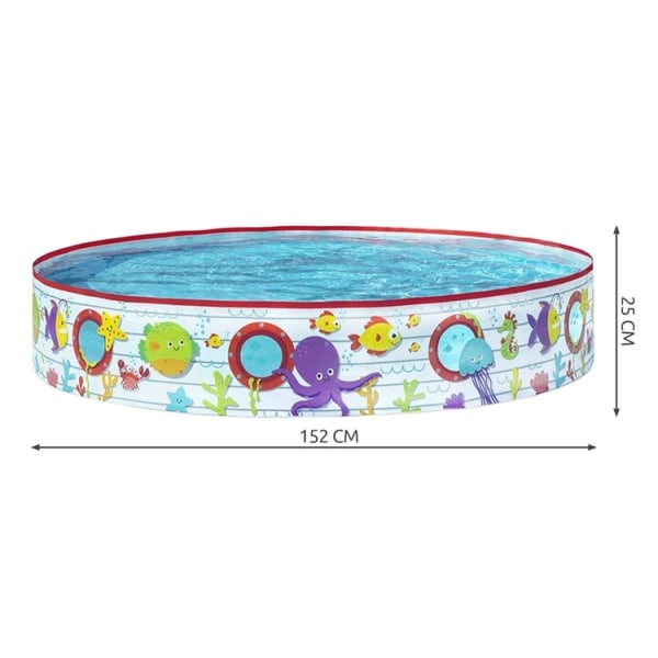 Barnpool / Pool / Badpool för Barn - 152x25 cm