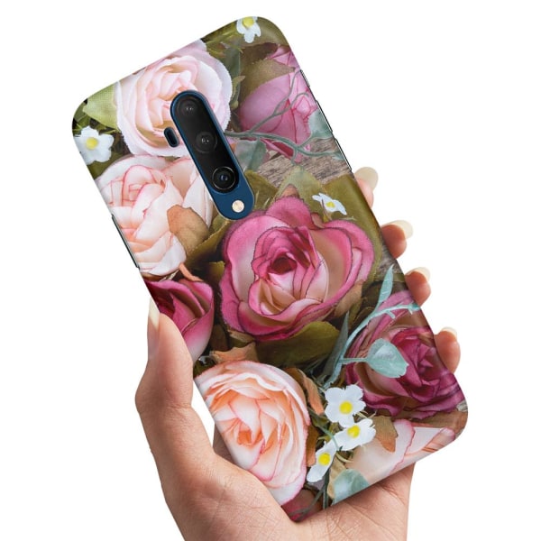 OnePlus 7T Pro - Cover/Mobilcover Blomster
