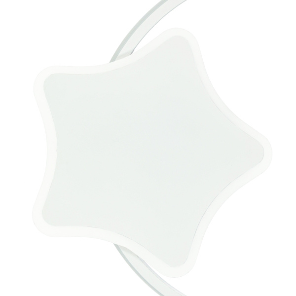 Takplafond LED vägglampa måne fjärrkontroll