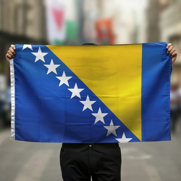 Bosnien Flag - 150 x 90 cm